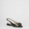 Donna Barca | Scarpe Basse Tacco 1 Cm In Pelle Nera