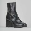 Donna Barca | Stivaletti Tacco Alto Tacco 6 Cm In Pelle Nera