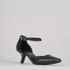 Donna Barca | Decollete Tacco 3 Cm In Pelle Nera