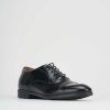 Uomo Barca | Scarpe Stringate In Pelle Nera