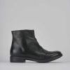 Donna Barca | Stivaletti Tacco 1Cm Pelle Nero