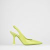 Donna Barca | Decollete Tacco 9 Cm Vernice Verde