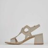 Donna Barca | Sandali Tacco Alto Tacco 5 Cm Glitter Oro