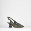 Donna Barca | Decollete Tacco 5 Cm In Pelle Nera