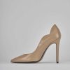 Donna Barca | Decollete Tacco 10 Cm In Pelle Marrone