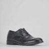 Uomo Barca | Scarpe Stringate In Pelle Nera