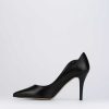 Donna Barca | Decollete Tacco 7 Cm In Pelle Nera