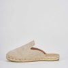 Donna Barca | Espadrillas Tacco 2 Cm In Camoscio Beige