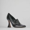 Donna Barca | Decollete Tacco 9 Cm In Pelle Nera