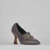 Donna Barca | Decollete Tacco 7 Cm In Pelle Beige