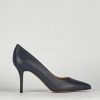 Donna Barca | Decollete Tacco 7 Cm In Pelle Blu