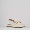 Donna Barca | Mocassini Tacco 1 Cm In Pelle Beige