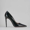 Donna Barca | Decollete Tacco 10Cm Vernice Nero