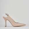 Donna Barca | Decollete Tacco 9 Cm In Pelle Beige