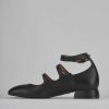 Donna Barca | Decollete Tacco 3Cm Pelle Nero