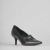 Donna Barca | Decollete Tacco 7 Cm In Pelle Nera