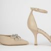 Donna Barca | Decollete Tacco 7 Cm In Pelle Beige