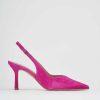 Donna Barca | Decollete Tacco 7 Cm In Camoscio Rosa