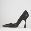 Donna Barca | Decollete Tacco 9 Cm In Pelle Nera