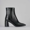 Donna Barca | Stivaletti Tacco Alto Tacco 8 Cm In Vernice Nera