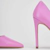 Donna Barca | Decollete Tacco 10 Cm In Pelle Rosa