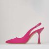 Donna Barca | Decollete Tacco 9 Cm Rosa Licra