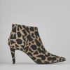 Donna Barca | Stivaletti Tacco Alto Tacco 7 Cm Giraffa Cavallino