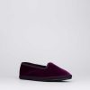 Donna Barca | Scarpe Basse Tacco 1 Cm In Velluto Viola