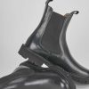 Donna Barca | Stivaletti Tacco Basso Tacco 2 Cm In Pelle Nera