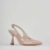 Donna Barca | Decollete Tacco 7 Cm In Vernice Beige