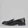 Donna Barca | Mocassini Tacco 2 Cm In Pelle Nera