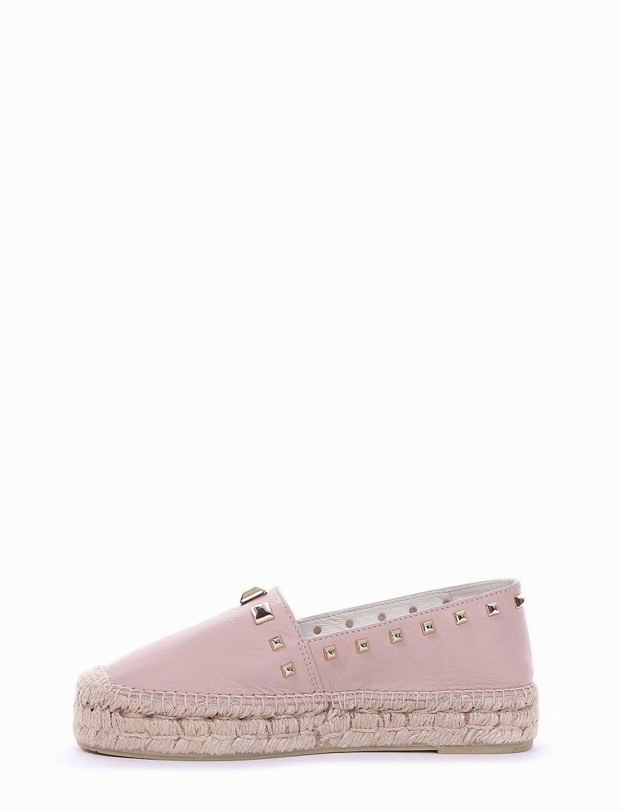 Donna Barca | Espadrillas In Pelle Rosa