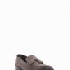 Uomo Barca | Mocassino Tacco 2 Cm In Camoscio Beige