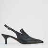 Donna Barca | Decollete Tacco 5 Cm In Pelle Nera