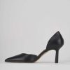 Donna Barca | Decollete Tacco 7 Cm In Pelle Nera