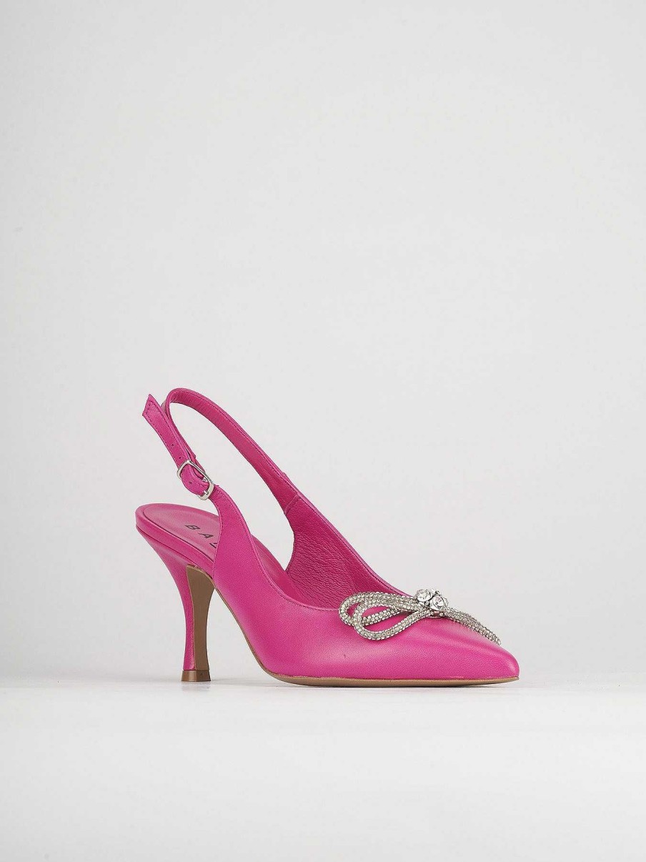 Donna Barca | Decollete Tacco 5 Cm In Pelle Rosa