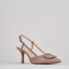 Donna Barca | Decollete Tacco 5 Cm In Pelle Beige