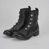 Donna Barca | Anfibio Tacco 3 Cm In Pelle Nera