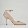 Donna Barca | Decollete Tacco 9 Cm In Pelle Beige