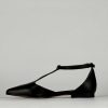 Donna Barca | Scarpe Basse Tacco 1 Cm In Pelle Nera