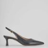 Donna Barca | Decollete Tacco 6 Cm In Pelle Nera