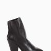 Donna Barca | Stivaletti Tacco Alto Tacco 7 Cm In Pelle Nera