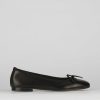 Donna Barca | Scarpe Basse Tacco 1 Cm In Pelle Nera