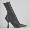 Donna Barca | Stivaletti Tacco Alto Tacco 9 Cm In Pelle Nera