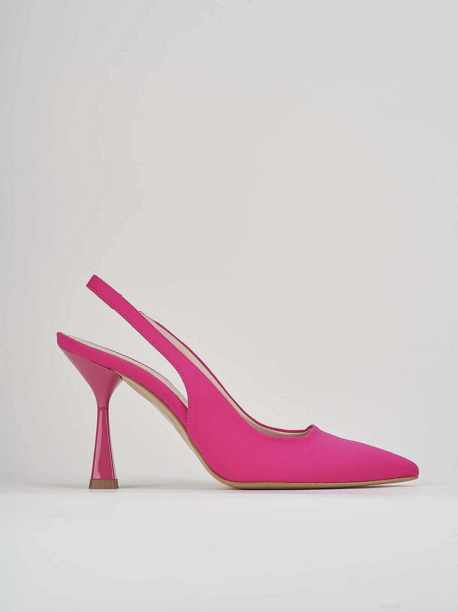 Donna Barca | Decollete Tacco 9 Cm Rosa Licra