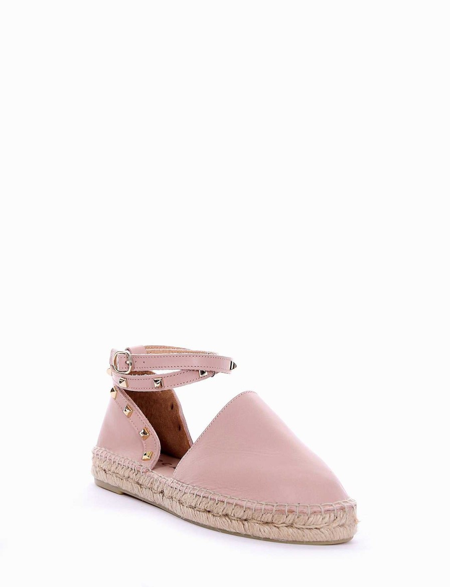 Donna Barca | Espadrillas In Pelle Rosa