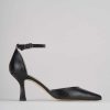 Donna Barca | Decollete Tacco 7 Cm In Pelle Nera