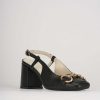 Donna Barca | Decollete Tacco 6 Cm In Pelle Nera