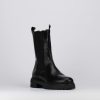 Donna Barca | Stivaletti Tacco Basso Tacco 2 Cm In Pelle Nera