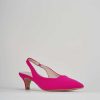 Donna Barca | Decollete Tacco 3 Cm Rosa Licra